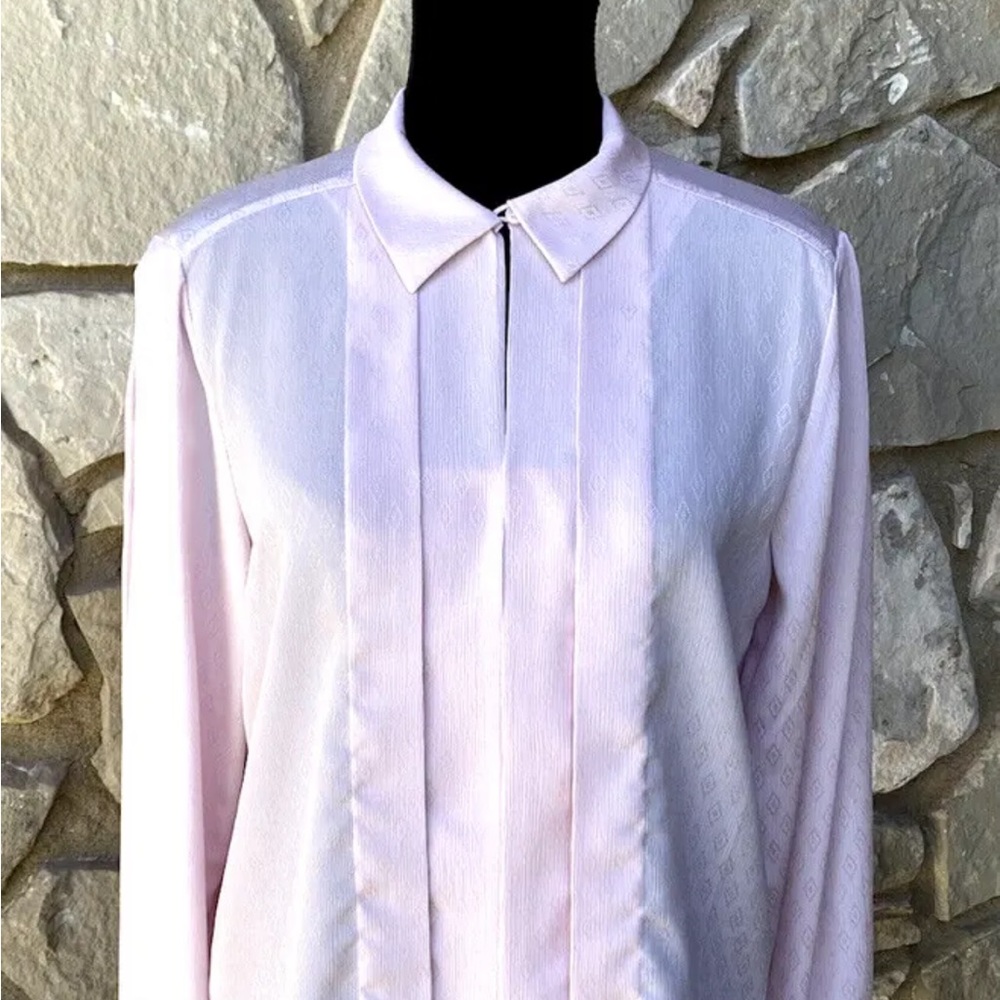 VINTAGE ANNE KLEIN Y2K Blouse 10 - Picture 2 of 9